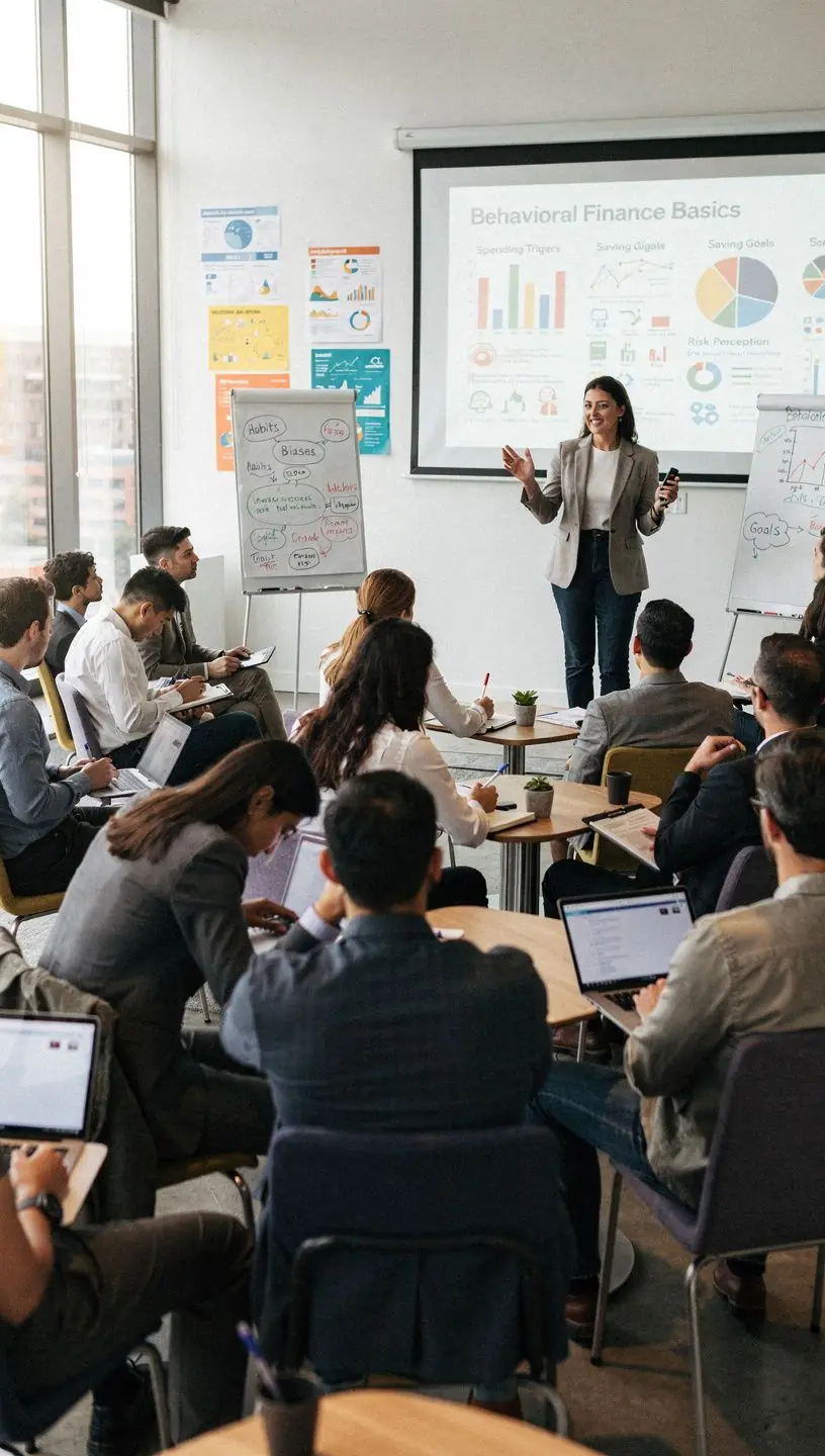 Tiszta pénzügyi tervezési terv ábrával és kalkulátorral, amely segíti a költségvetés készítését.